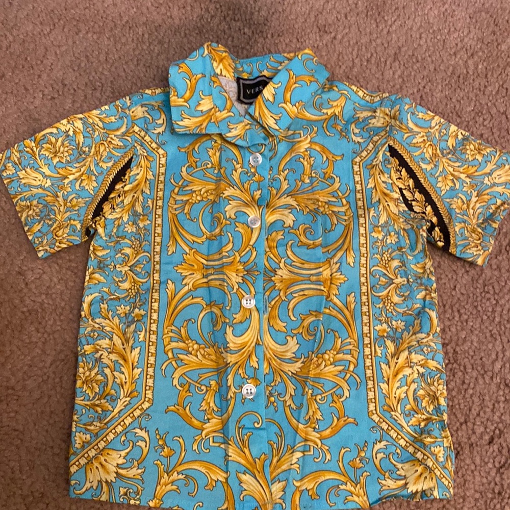 Worn 1x Versace classic button up